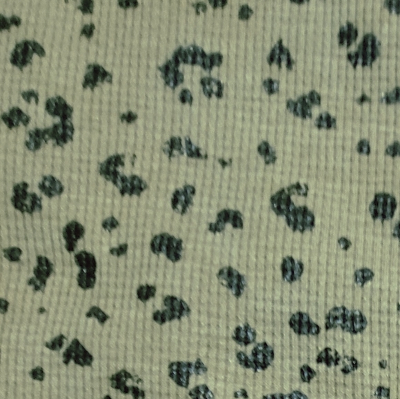 Jane and Delancy Leopard Print Army Green Pullover Top Size Medium NWT - Picture 4 of 5